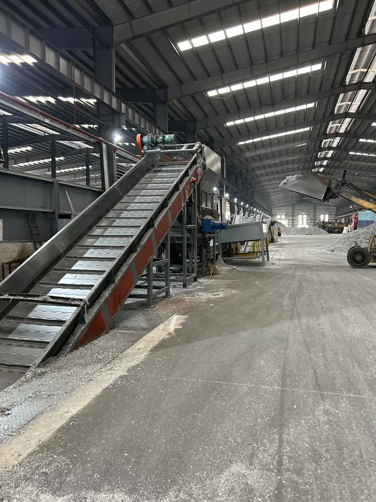 Guangdong Qingyuan aluminum scrap recycling line