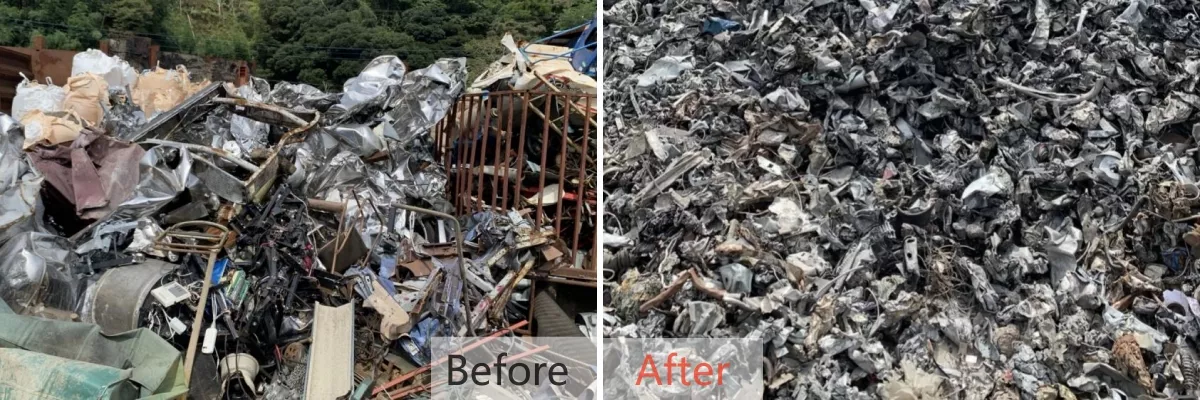 Scrap Steel Processing Before