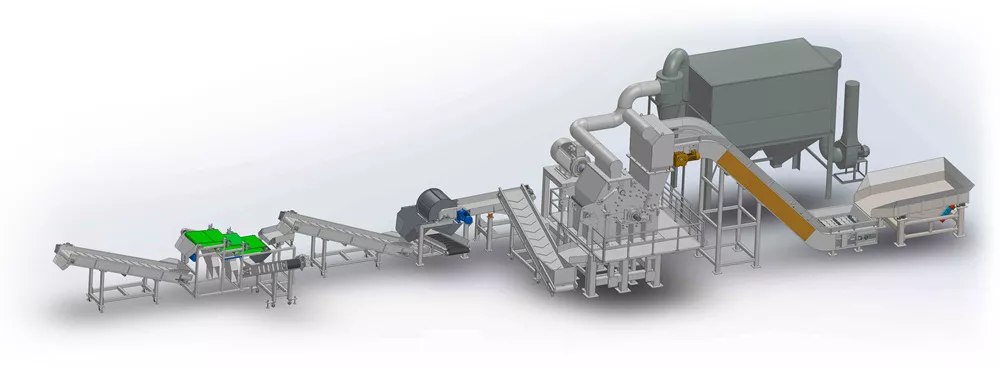 Recycling machine of Stator, Rotor and Transformer