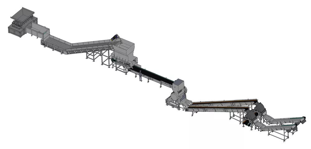 Aluminum Swarf Recycling machine