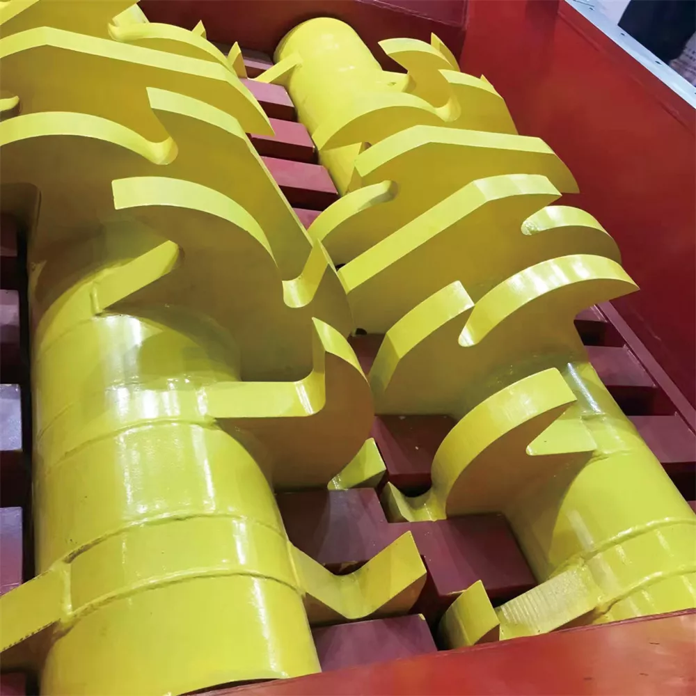 Double-shaft Shredder Rotors and Blades