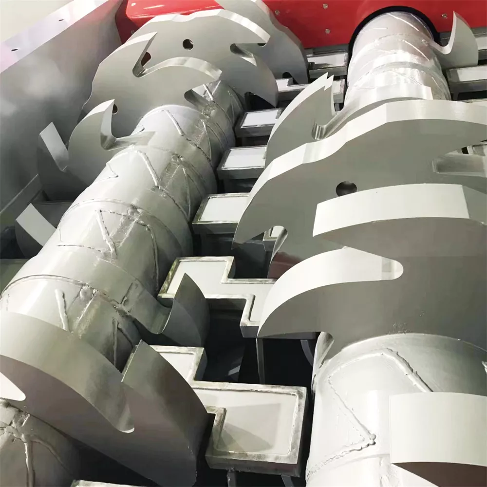 Double-shaft Shredder Rotors and Blades