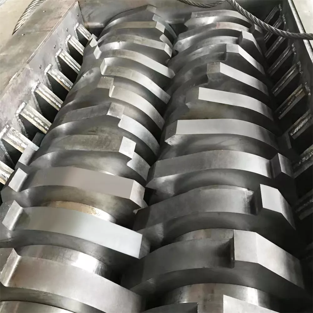 Double-shaft Shredder Rotors and Blades