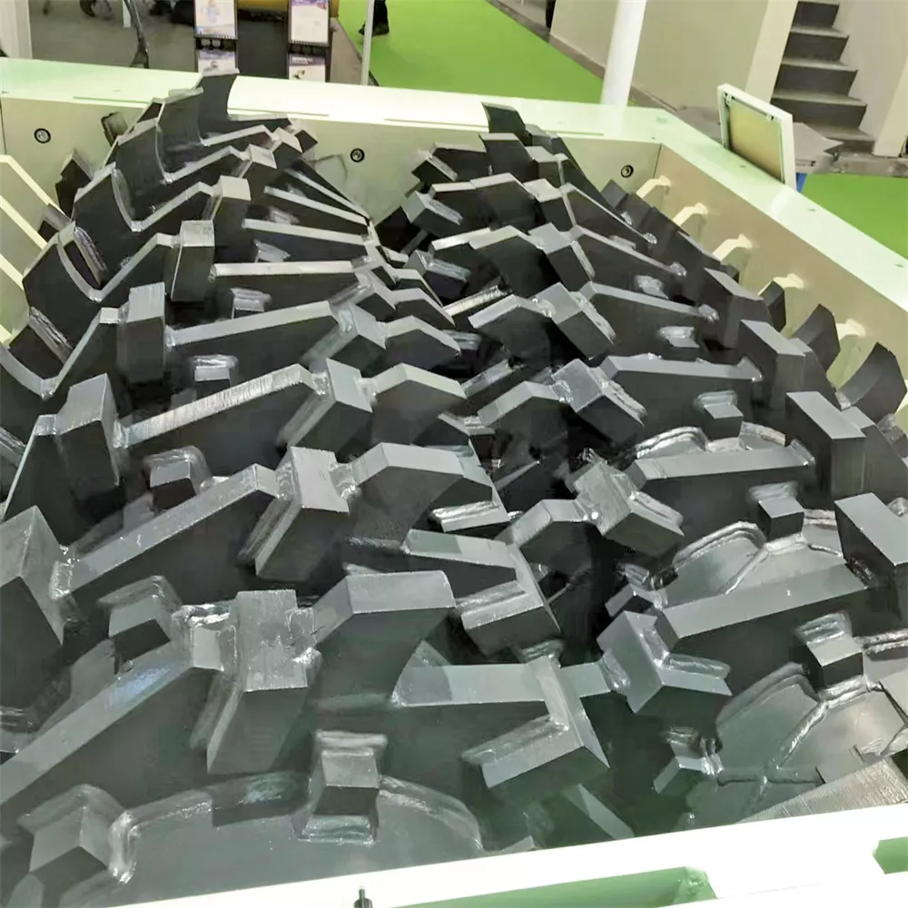 Double-shaft Shredder Rotors and Blades