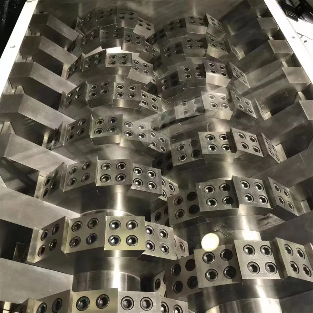 Double-shaft Shredder Rotors and Blades