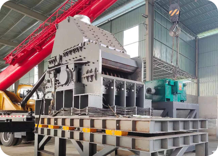 Phiplines steel scraps recycling line